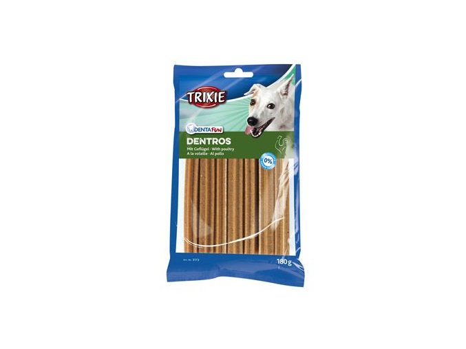 Dentafun DENTROS Light kuřecí tyčky pes 180g TR