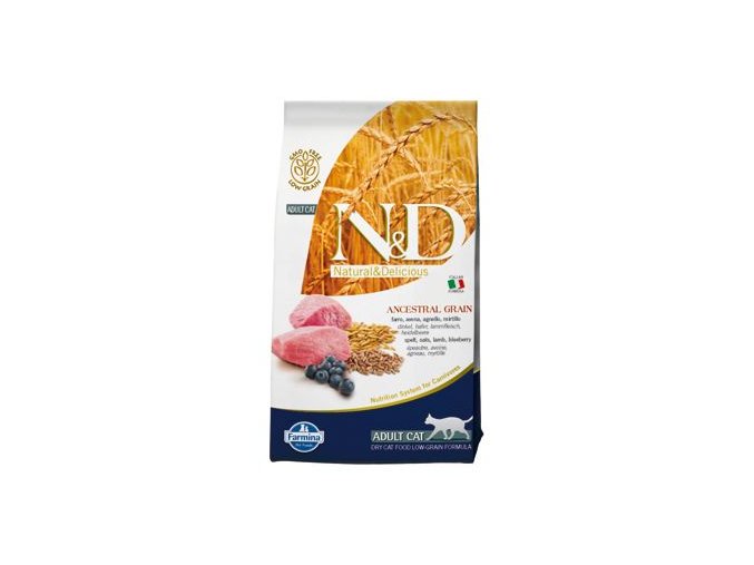 N&D LG CAT Adult Lamb & Blueberry 5kg
