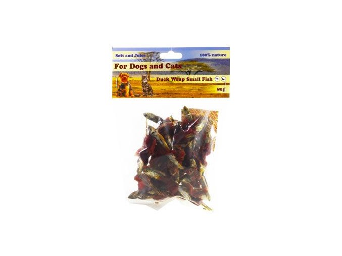 Pochoutka Rybička s kachním masem 80g