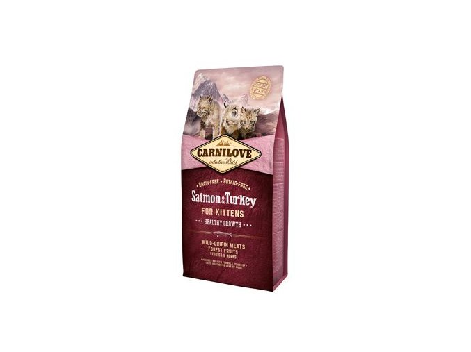Carnilove Cat Salmon & Turkey for Kittens HG 6kg