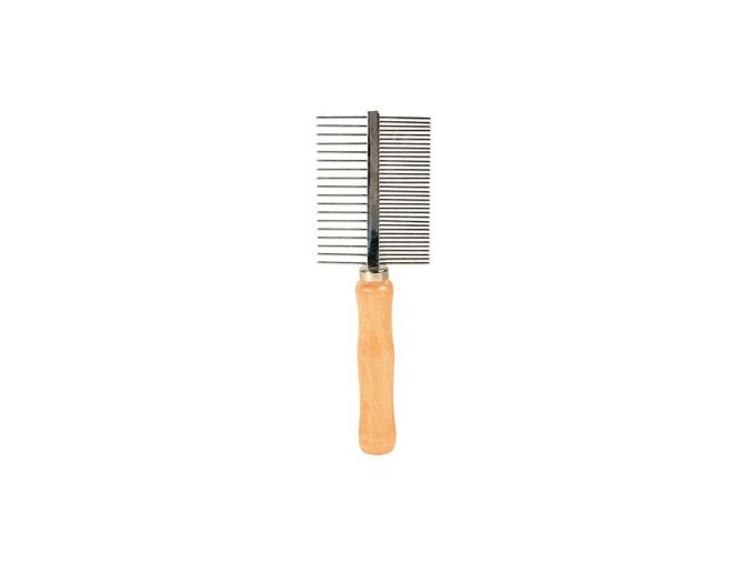 Hřeben na srst ENGLAND oboustranný 17cm 1ks TR