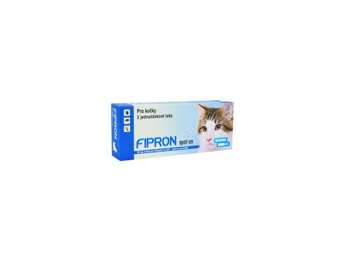 Fipron 50mg Spot-On Cat sol 3x0,5ml