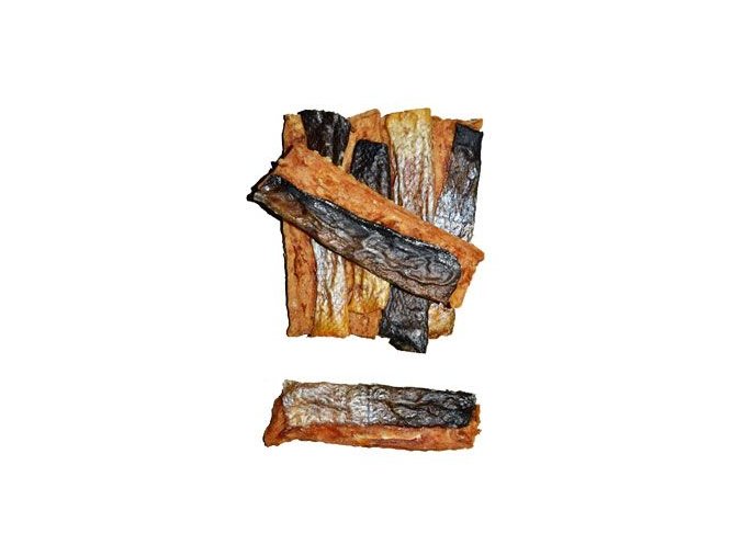 WANT Dog poch. Kuřecí steak s rybí kůží 500g