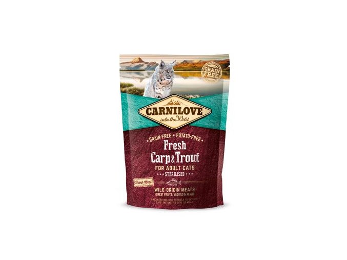 Carnilove Cat Fresh Carp & Trout Sterilised Adult 400g