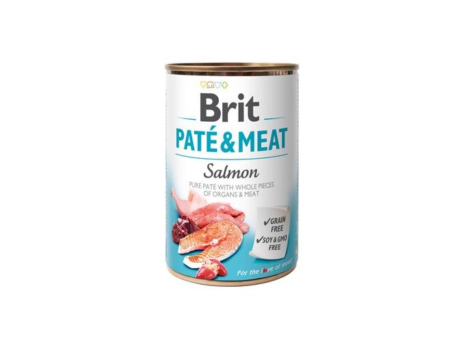 Brit Dog konz Paté & Meat Salmon