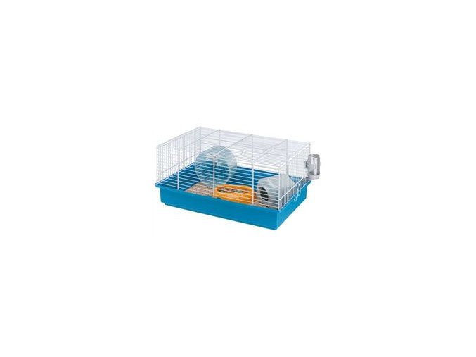 Klec CRICETI 9 křeček 46x29,5x23cm mix barev FP