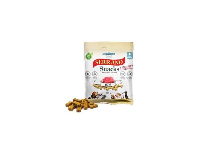 Serrano Snack for Dog-Beef 100g