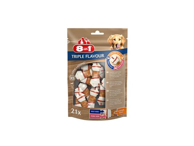 Pochoutka 8in1 Triple Flavour XS (21ks)