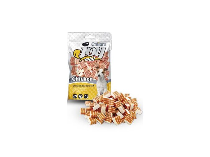 Calibra Joy Dog Mini Chicken & Cod Sandwich 70g
