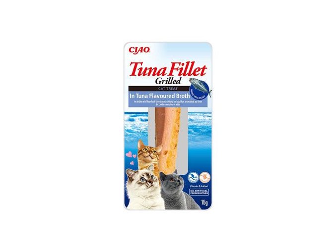 Churu Cat Tuna Fillet in Tuna Flavoured Broth 15g