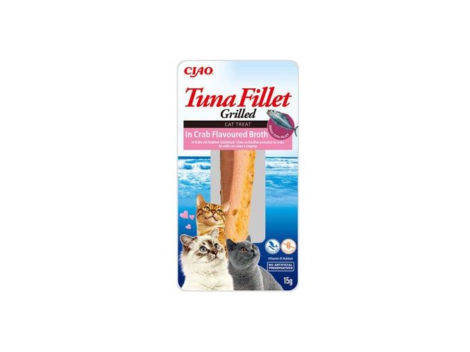 Churu Cat Tuna Fillet in Crab Flavoured Broth 15g