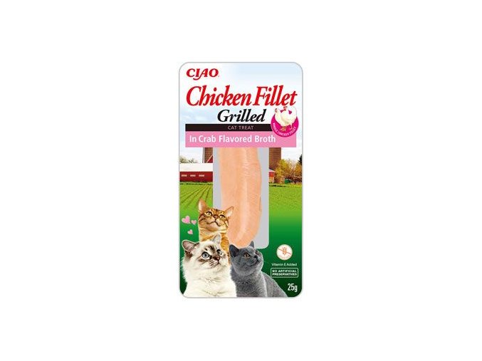 Churu Cat Chicken Fillet in Crab Flavored Broth 25g