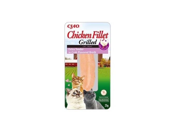 Churu Cat Chicken Fillet Extra in Crab Flav.Broth 25g