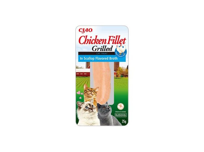 Churu Cat Chicken Fillet in Scallop Flav.Broth 25g