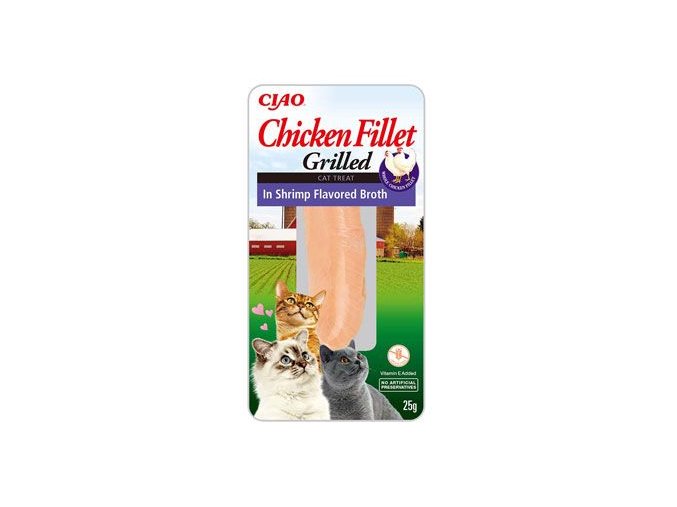 Churu Cat Chicken Fillet in Shrimp Flavored Broth 25g