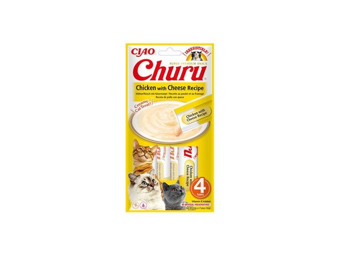 Churu Cat Chicken with Cheese Recipe 4x14g