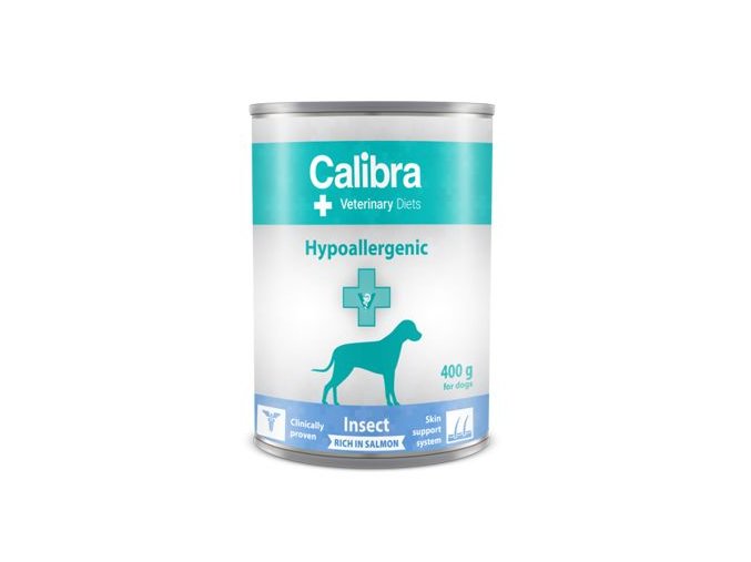 Calibra VD Dog konz. Hypoallergen. Insect&Salmon 400g