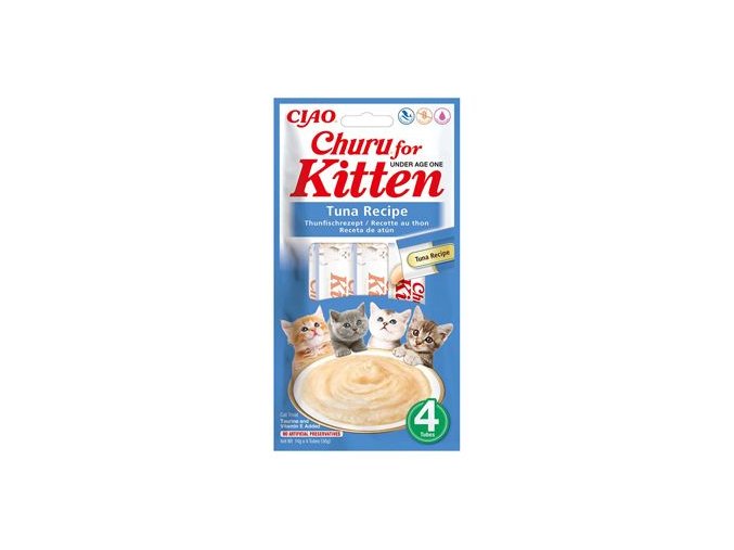 Churu Cat Kitten Tuna Recipe 4x14g