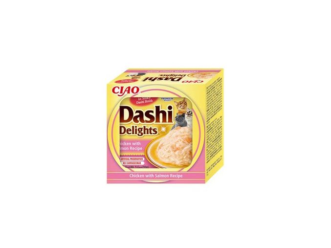 Churu Cat Dashi Delights Chicken with Salmon 70g
