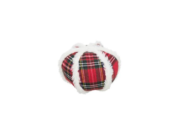 Vánoční MÍČ XBALL látkový s plyšem 15cm 1ks Trixie