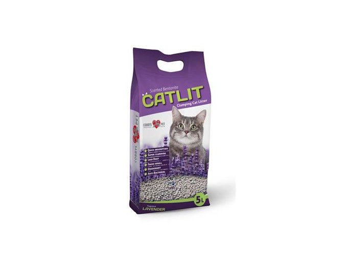 Podestýlka Catlit s levandulí pro kočky 5l/4kg