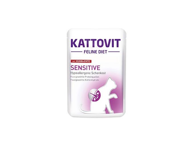 Kattovit Cat Sensitive kachna kapsa 85g