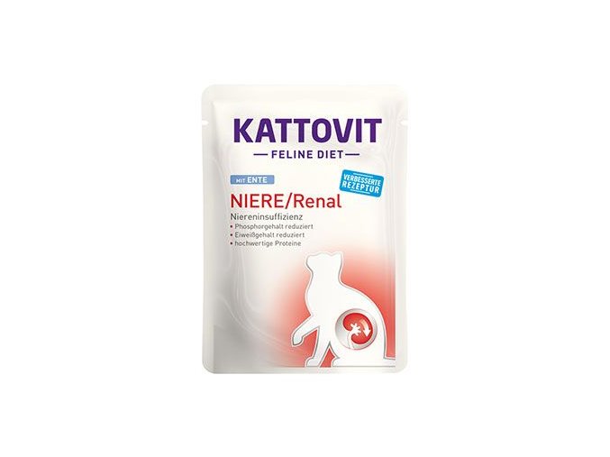 Kattovit Cat Kidney/Renal kachna kapsa 85g