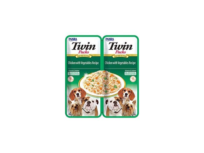 Churu Dog Twin Packs Chick&Veg. in Broth 2x40g