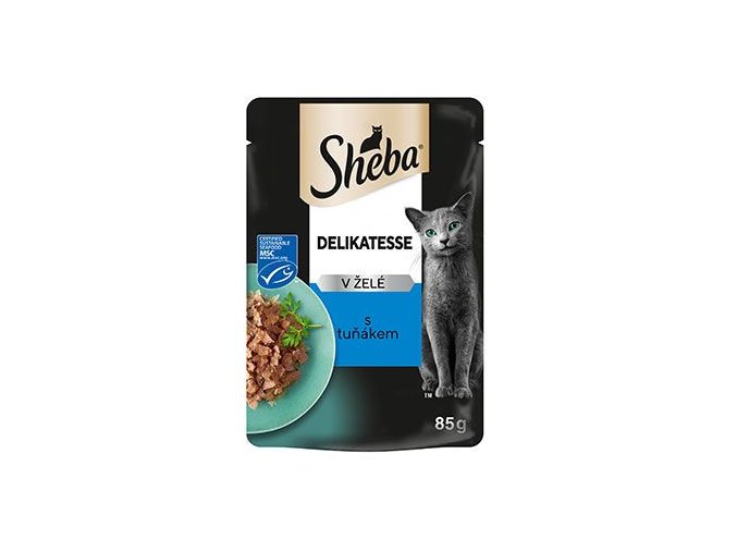 Sheba kapsa s tuňákem v želé 85g