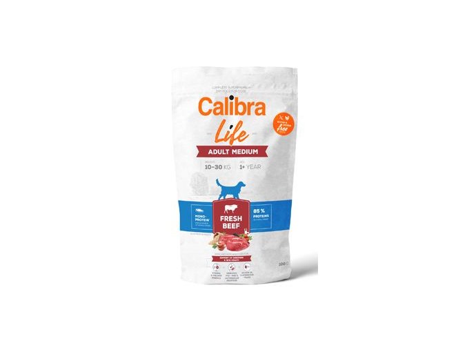 Calibra Dog Life Adult Medium Fresh Beef