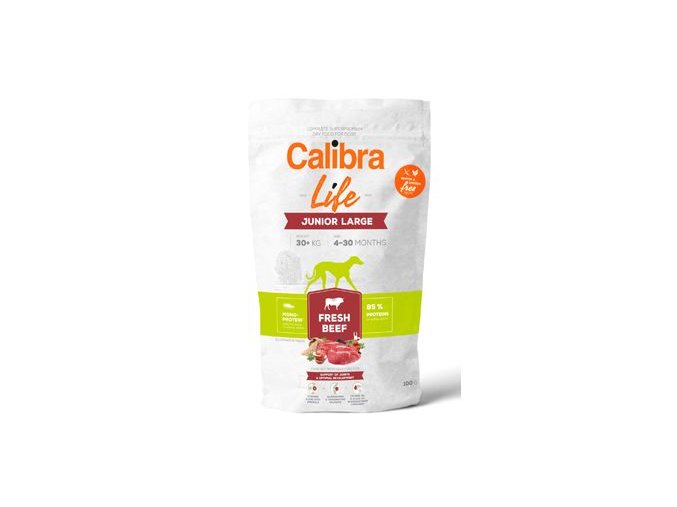 Calibra Dog Life Junior Large Fresh Beef 100g