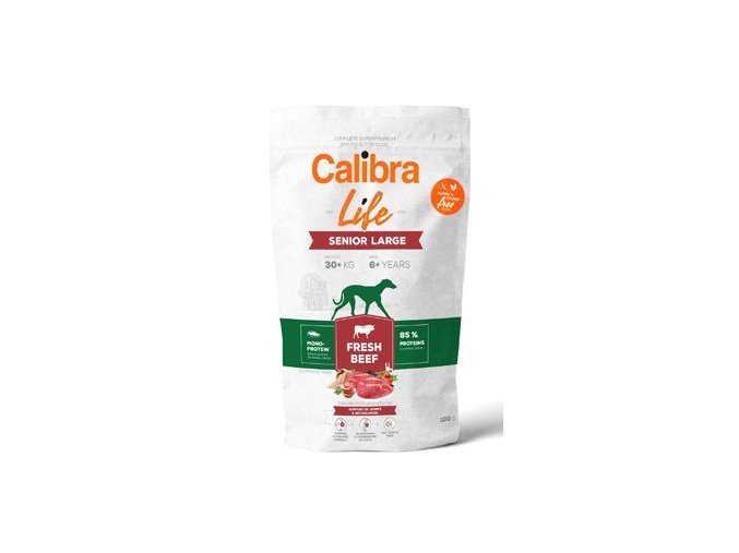 Calibra Dog Life Senior Large Fresh Beef 100g