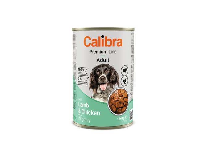 Calibra Dog Premium konz. with Lamb&Chicken 1240g