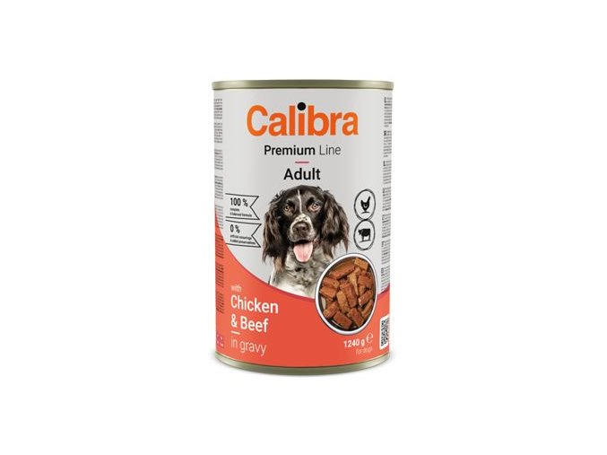 Calibra Dog Premium konz. with Chicken&Beef 1240g