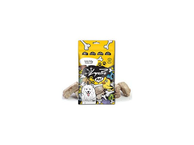 Lyopro DOG poch. mrazem sušené Kuřecí krky 50g