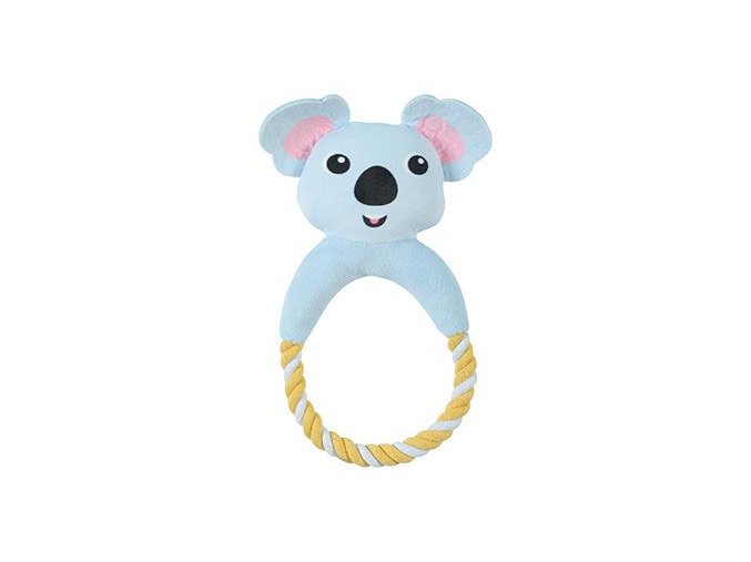 Hračka pes CALINOU KOALA ROPE plyš Zolux