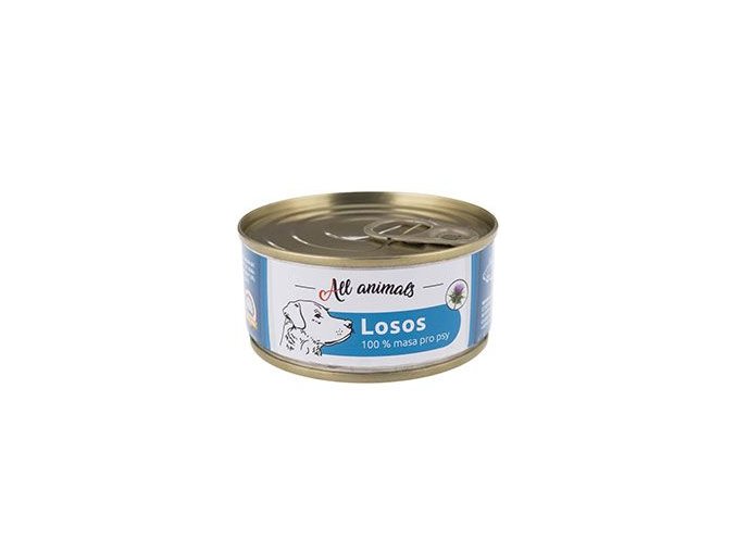 All Animals DOG losos mletý 90g