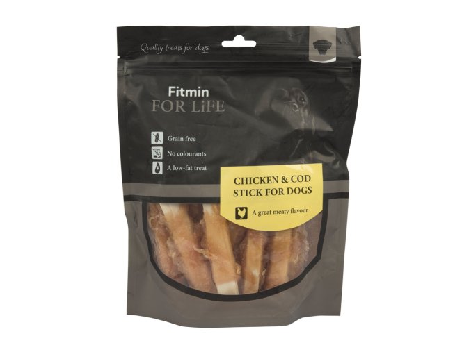 Fitmin For Life Kuřecí tyčinka s treskou pamlsek pro psy 400 g