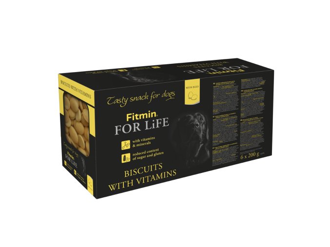 Fitmin For Life Piškoty pro psy MULTIPACK 6x200g