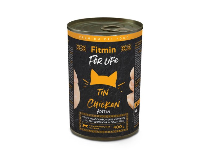 Fitmin For Life Konzerva pro koťata drůbeží 400 g