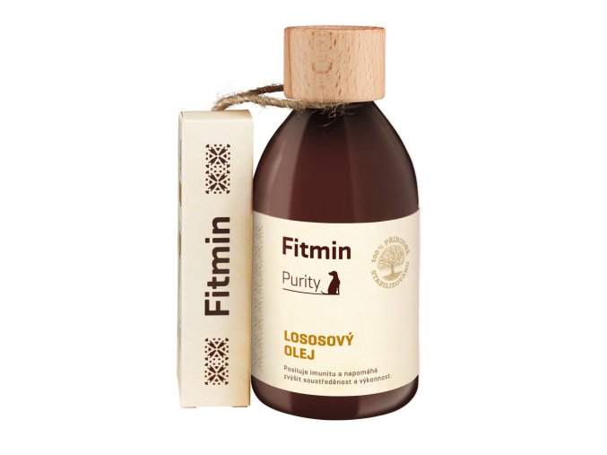 Fitmin Purity Lososový olej doplněk pro psy 300 ml