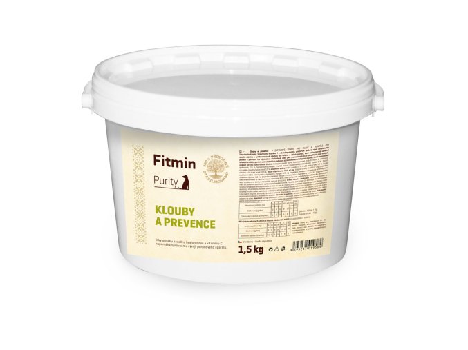 Fitmin Purity Klouby a prevence doplněk pro psy 1,5 kg