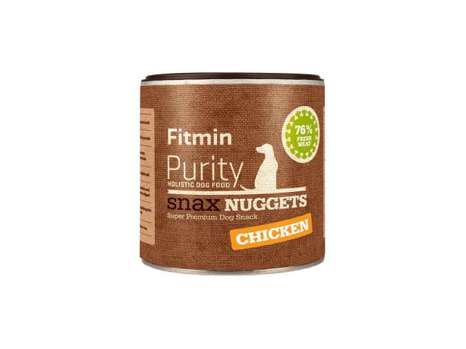 Fitmin Purity Snax Nuggets Kuřecí pochoutka pro psy 180 g