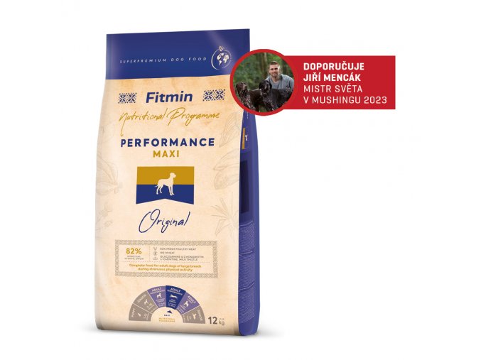 Fitmin Maxi Performance krmivo pro velké psy 12 kg