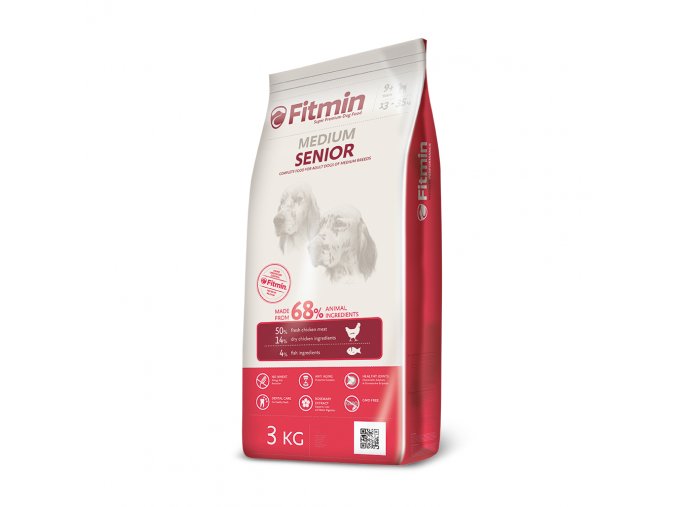 Fitmin Medium Senior krmivo pro psy 3 kg