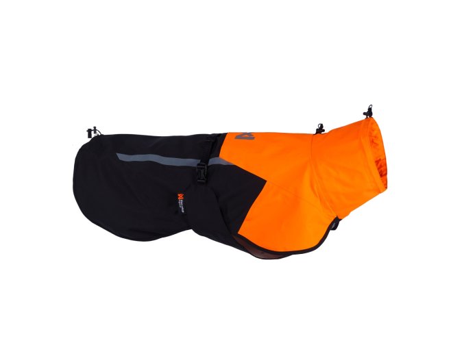 Pláštěnka Fjord raincoat 2.0 | černá/oranžová (Velikost 24)