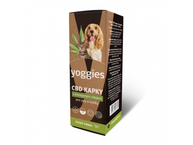 Yoggies CBD olej (kapky) 3,2 % pro psy a kočky (Objem 10ml)
