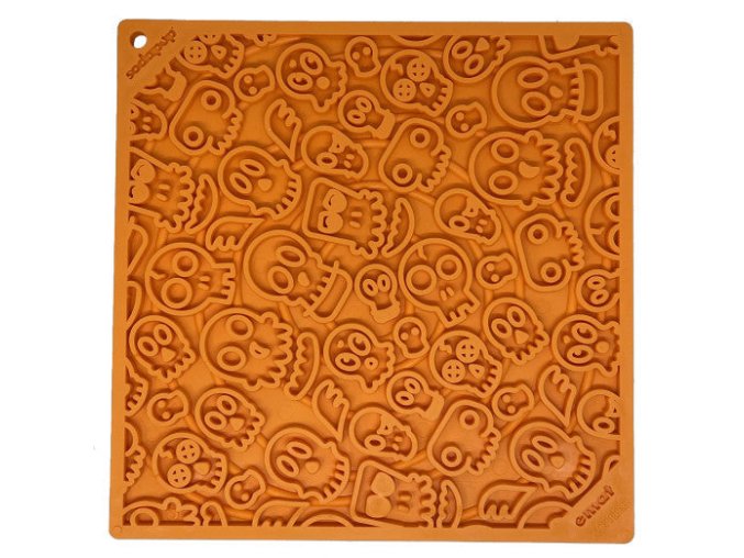 SodaPup Lízací podložka zombie (Barva oranžová)