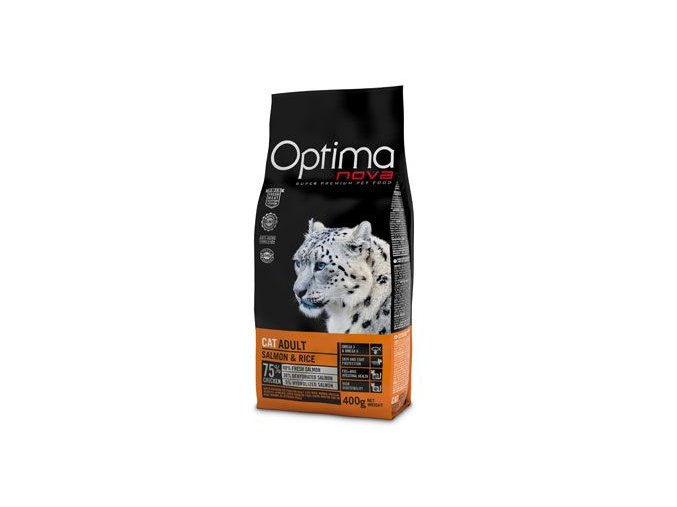 Optima Nova Cat Adult salmon & rice 8kg