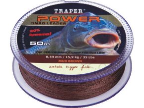 Šňůra Power Carp - 50m (Průměr 0,33 mm - 15,9 kg)